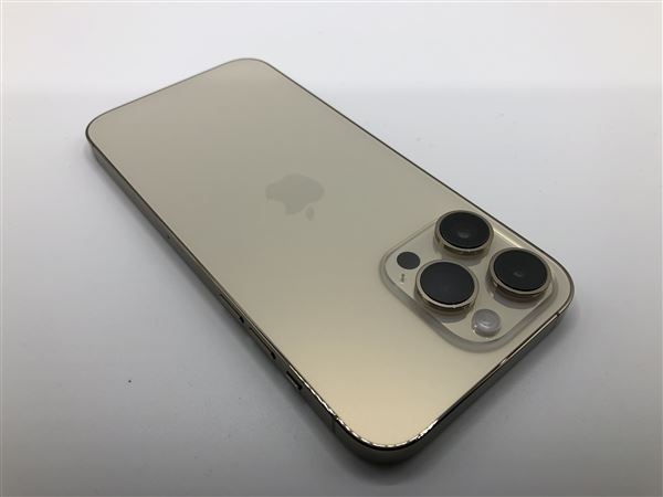 【中古】【安心保証】 iPhone14 Pro Max[128GB] docomo ゴールド