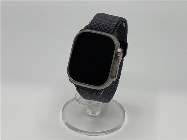 【中古】【安心保証】 Ultra[49mm/セルラー]チタン チタニウム Apple Watch
