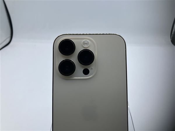 【中古】【安心保証】 iPhone14 Pro[256GB] docomo ゴールド