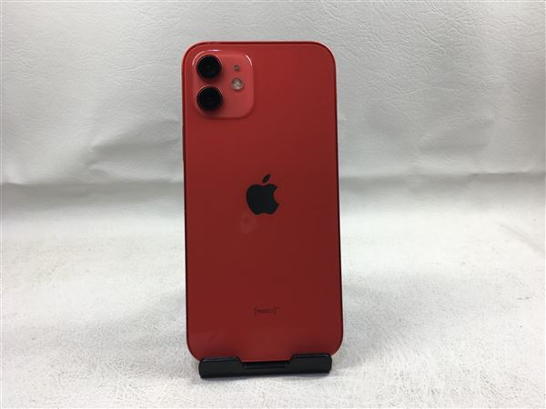 【中古】【安心保証】 iPhone12[128GB] au PRODUCTRED