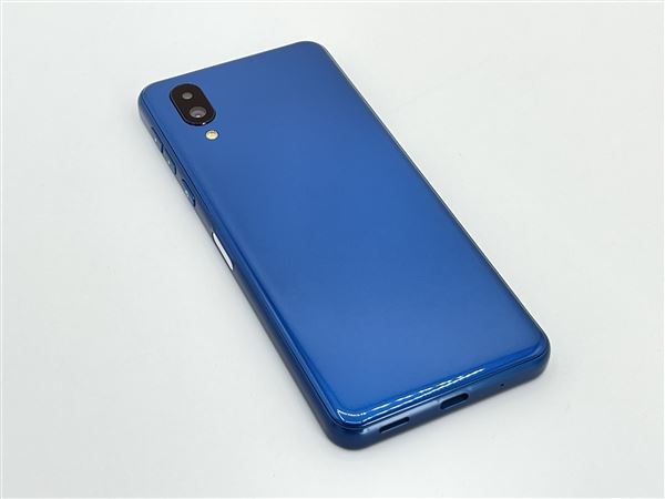 【中古】【安心保証】 シンプルスマホ6 A201SH[64GB] SoftBank インディゴブルー
