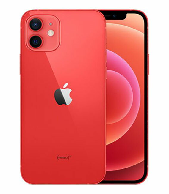 【中古】【安心保証】 iPhone12[128GB] Y!mobile PRODUCTRED