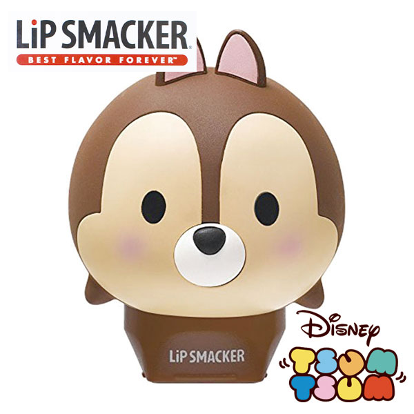 リップバーム（1000円程度） Lip Smacker リップスマッカー ディズニーツムツム Chip チップ【チョコレートチップフレーバー】TSUMTSUM リップバーム リップクリーム リップケア Disney チップ＆デール かわいい 甘い 香り