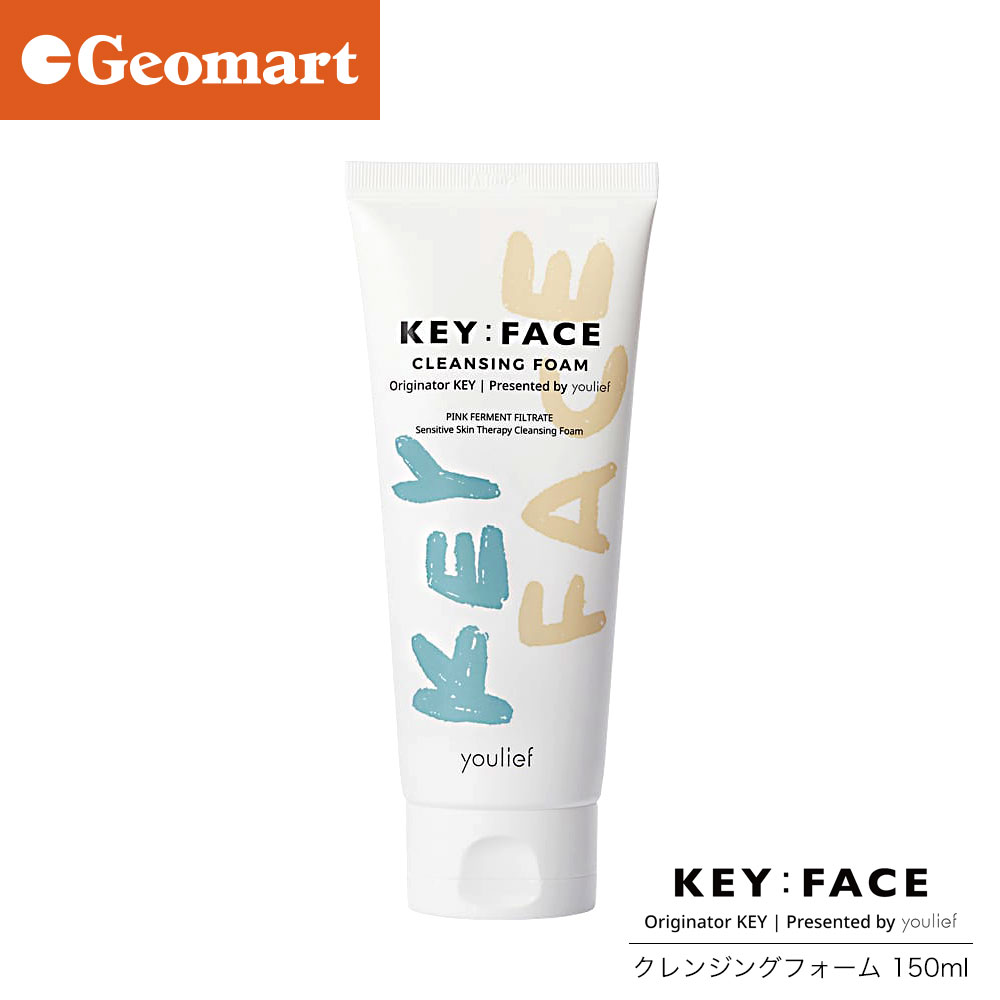 KEY:FACE（キーフェイス）クレンジングフォーム 150ml youlief SHINee