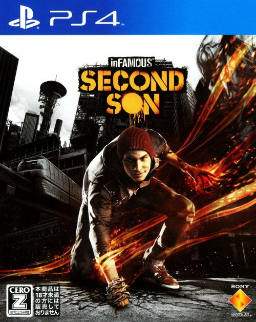 【中古】【18歳以上対象】inFAMOUS Second Sonソフト:プレイステーション4ソフト／アクション・ゲーム