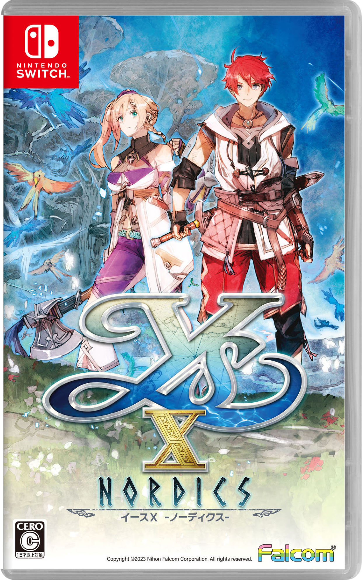 【中古】イースX －NORDICS(ノーディクス)ソフト:ニンテンドーSwitchソフト／ロールプレイング・ゲーム 1