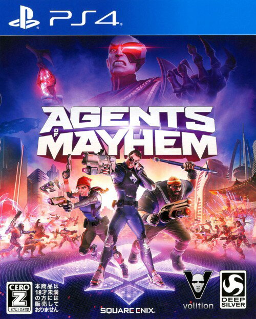 【中古】【18歳以上対象】エージェンツ オブ メイヘムソフト:プレイステーション4ソフト／アクション・ゲーム...