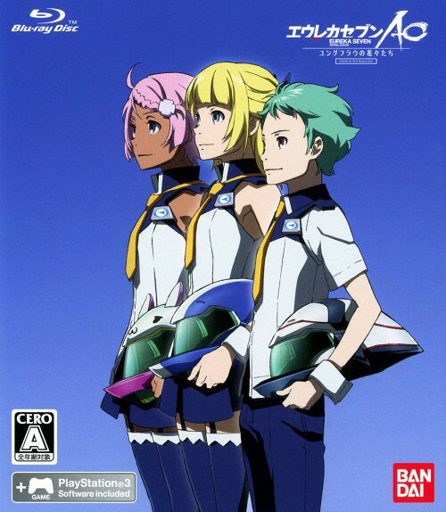 【中古】エウレカセブンAO －ユングフラウの花々たち－ GAME＆OVA Hybrid Discソフト:プレイステーション3ソフト／マンガアニメ・ゲーム...