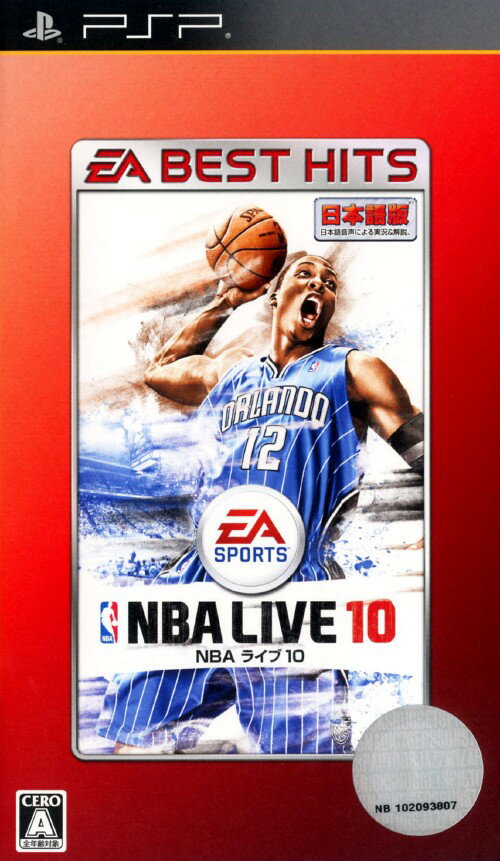 【中古】NBAライブ10 EA BEST HITSソフト:PSPソフト／スポーツ・ゲーム