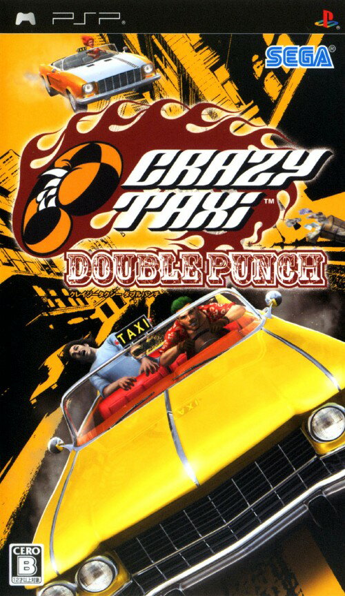 【中古】CRAZY TAXI DOUBLE PUNCHソフト:PSPソフト／スポーツ・ゲーム