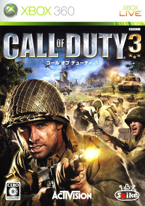 【中古】Call of Duty3ソフト:Xbox360ソフト／シューティング・ゲーム