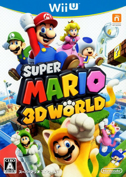 【中古】スーパーマリオ3Dワールドソフト:WiiUソフト／任天堂キャラクター ゲーム