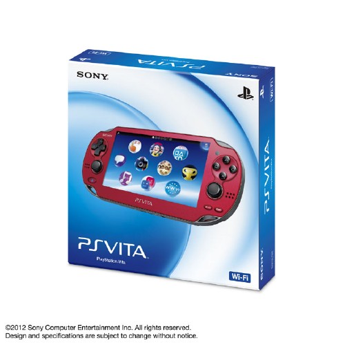 PlayStation Vita Wi－Fiモデル PCH－1000ZA03 コズミック・レッドPSVita ゲーム機…