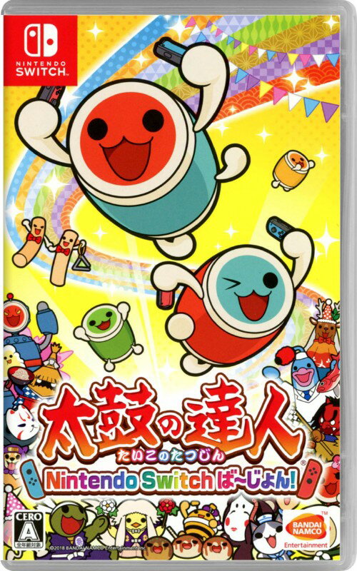 【中古】太鼓の達人 Nintendo Switchば～じょん！ソフト:ニンテンドーSwitchソフト／リズムアクション ゲーム