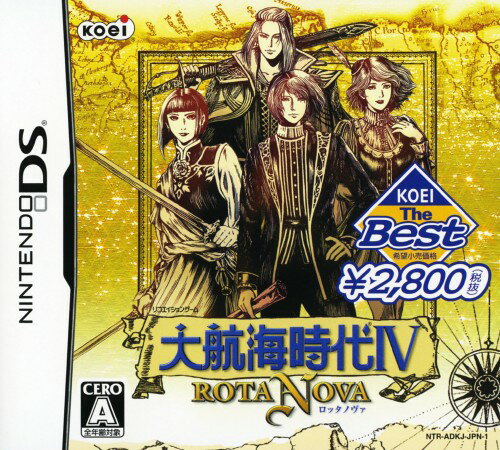 【中古】大航海時代4　〜ROTA　NOVA〜　KOEI　The　Bestソフト:ニンテンドーDSソフト／シミュレーション・ゲーム