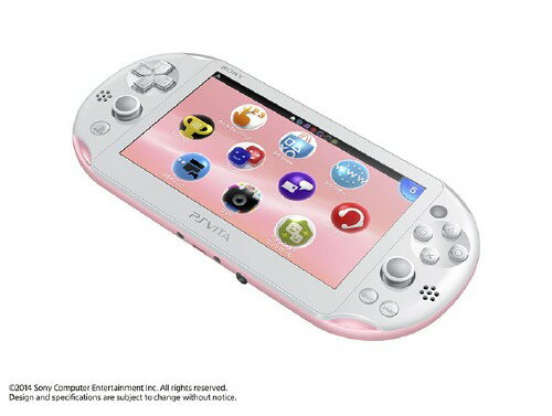 【中古・箱説あり・付属品あり・傷あり】PlayStation Vita Wi－Fiモデル PCH－2000ZA19 ライトピンク／ホワイトPSVita ゲーム機本体