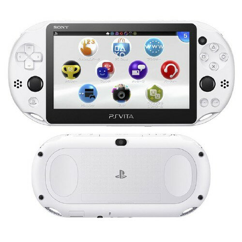 【中古・箱説なし・付属品なし・傷なし】PlayStation Vita Wi－Fiモデル PCH－2000ZA22 グレイシャー・ホワイトPSVita ゲーム機本体