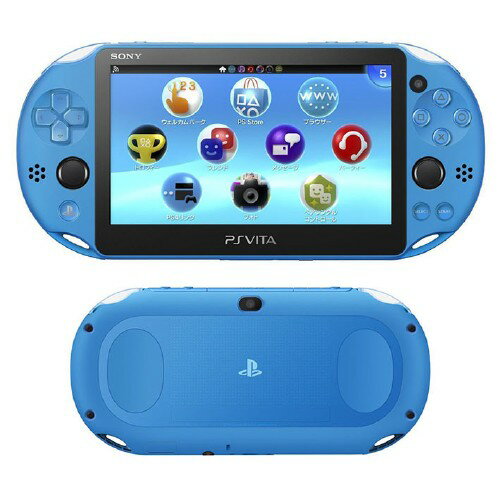 【新品】PlayStation　Vita　Wi−Fiモデル　PCH−2000ZA23　アクア・ブルーPSVita　ゲーム機本体