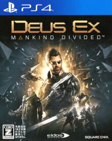 【中古】【18歳以上対象】デウスエクス マンカインド・ディバイデッドソフト:プレイステーション4ソフト/ロールプレイング・ゲーム