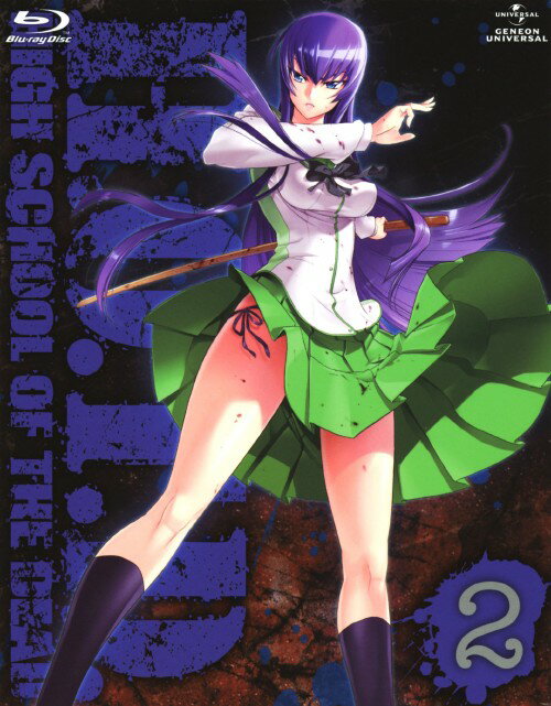 乐天商城 - 【中古】2．学園黙示録 HIGHSCHOOL OF THE DEAD 【ブルーレイ】／諏訪部順一ブルーレイ／コミック