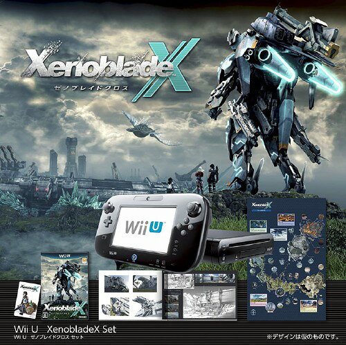 【中古・箱説あり・付属品あり・傷なし】Wii U ゼノブレイドクロス セット (同梱版)Wii U ゲーム機本体