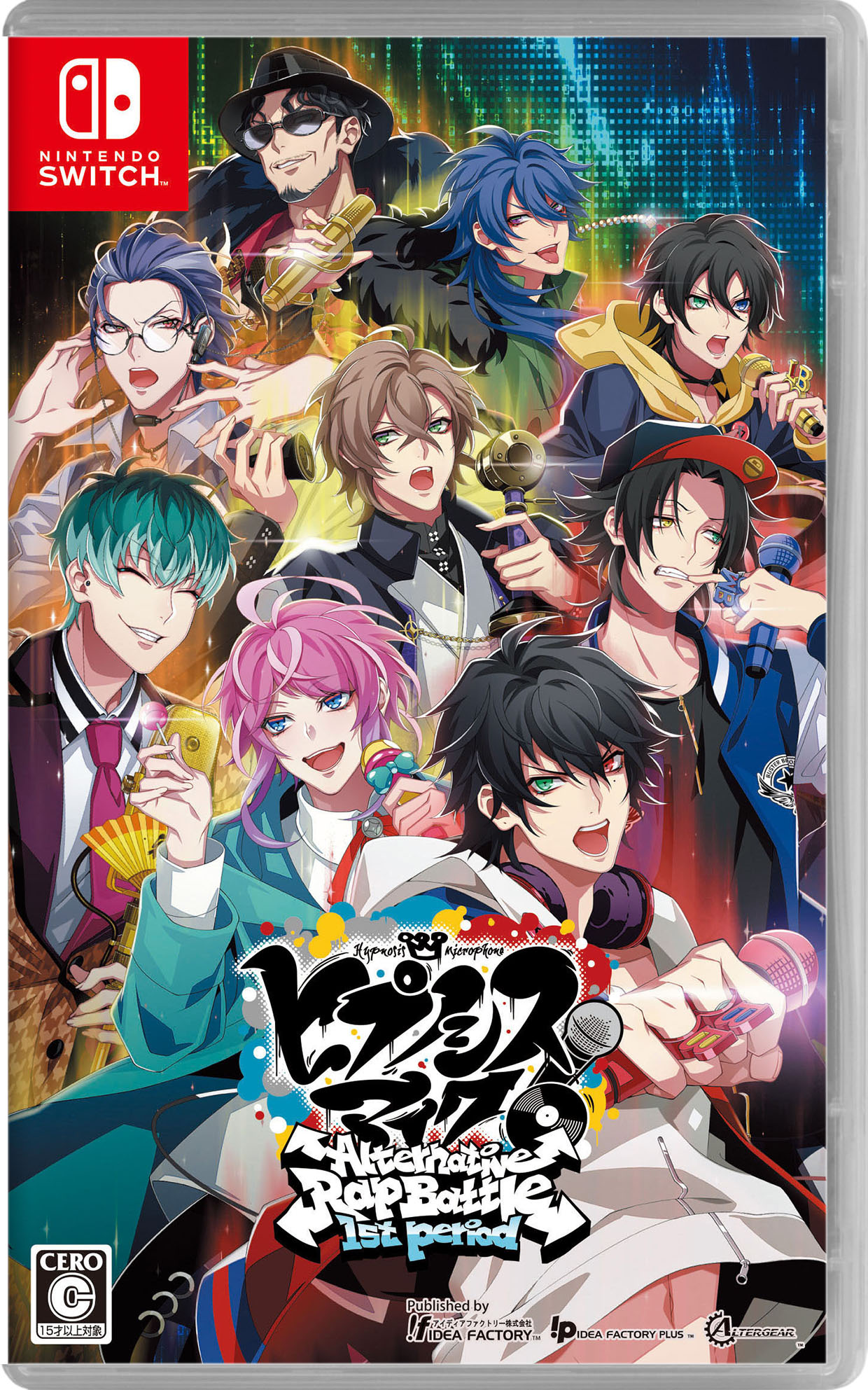 【中古】ヒプノシスマイク －Alternative Rap Battle－ 1st periodソフト:ニンテンドーSwitchソフト／リズムアクション・ゲーム