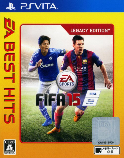 【中古】FIFA 15 EA BEST HITSソフト:PSVitaソフト／スポーツ・ゲーム