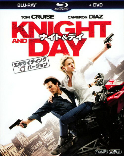 【中古】初限)ナイト&デイ エキサイティングバージョン BD&DVDセット 【ブルーレイ】／トム・クルーズブルーレイ／洋画アクション...