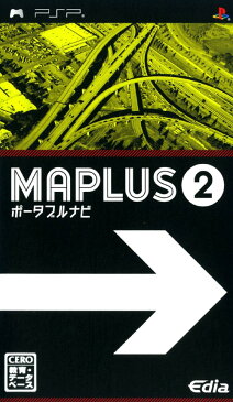 【中古】MAPLUS ポータブルナビ2ソフト:PSPソフト／その他・ゲーム