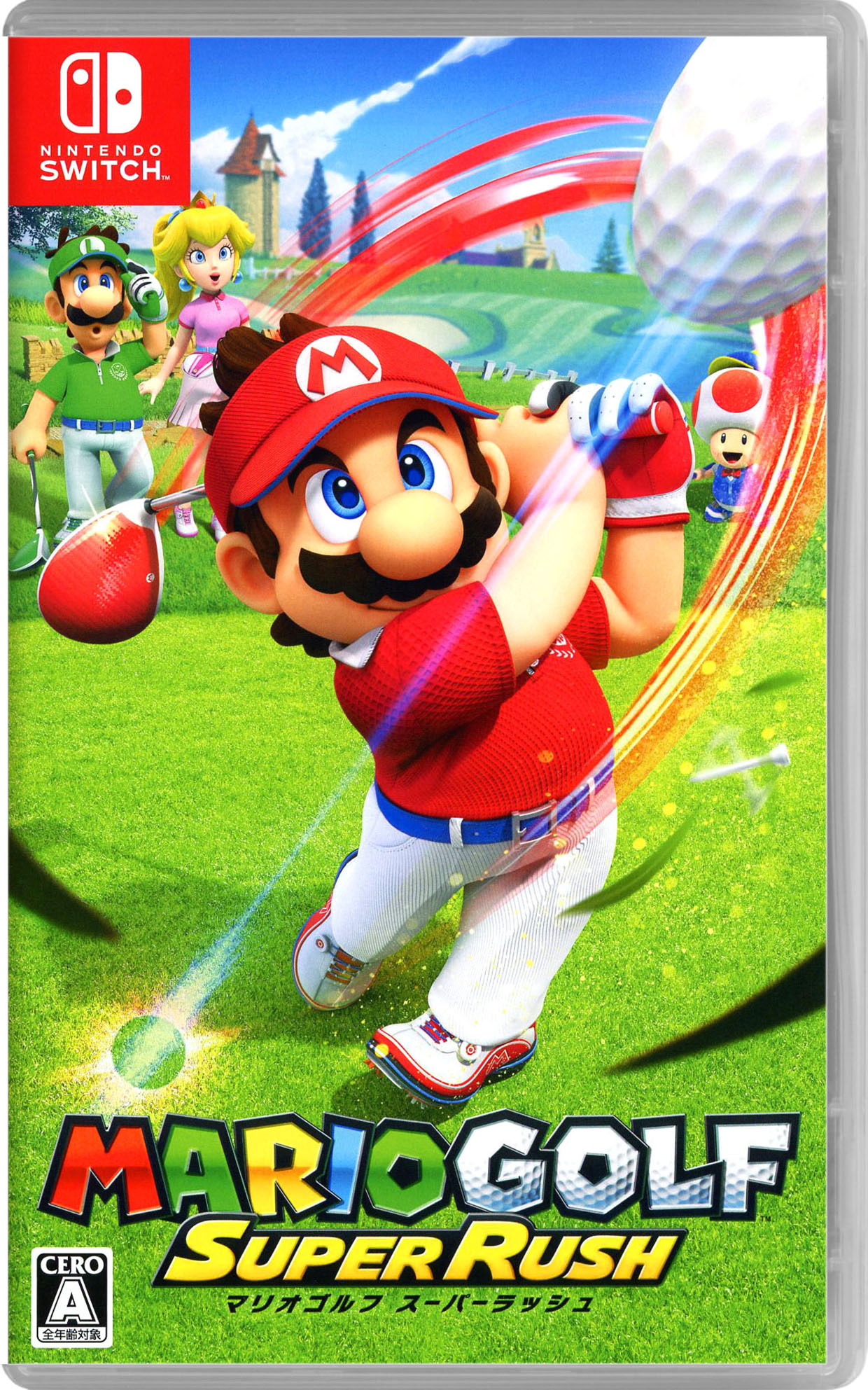 【中古】マリオゴルフ スーパーラッシュソフト:ニンテンドーSwitchソフト／任天堂キャラクター・ゲーム