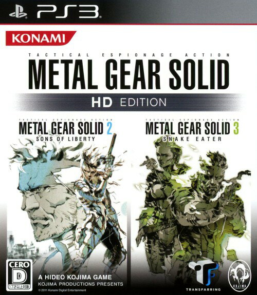【中古】METAL GEAR SOLID HD EDITIONソフト:プレイステーション3ソフト／アクション ゲーム