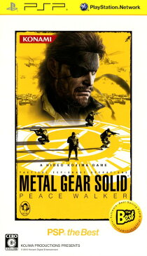 【中古】METAL GEAR SOLID PEACE WALKER PSP the Bestソフト:PSPソフト／ハンティングアクション・ゲーム