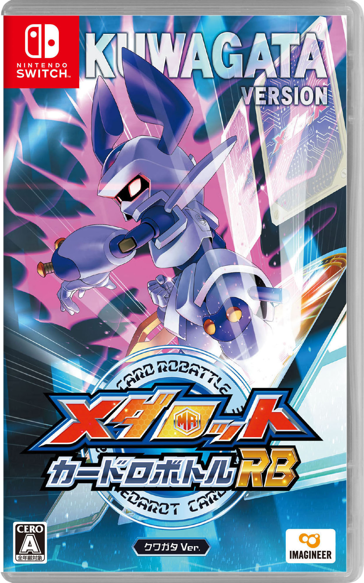 【中古】メダロット カードロボトルRB クワガタVer．ソフト:ニンテンドーSwitchソフト／テーブル・ゲーム