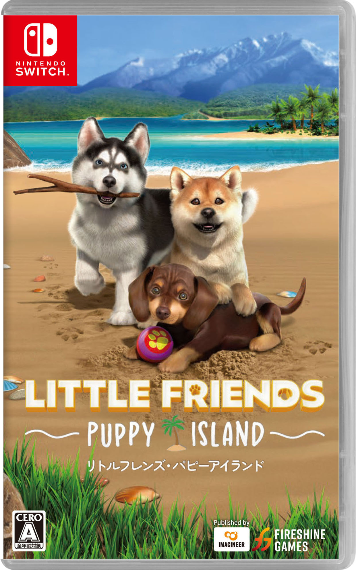 【中古】LITTLE FRIENDS ～PUPPY ISLAND～ソフト:ニンテンドーSwitchソフト／シミュレーション・ゲーム