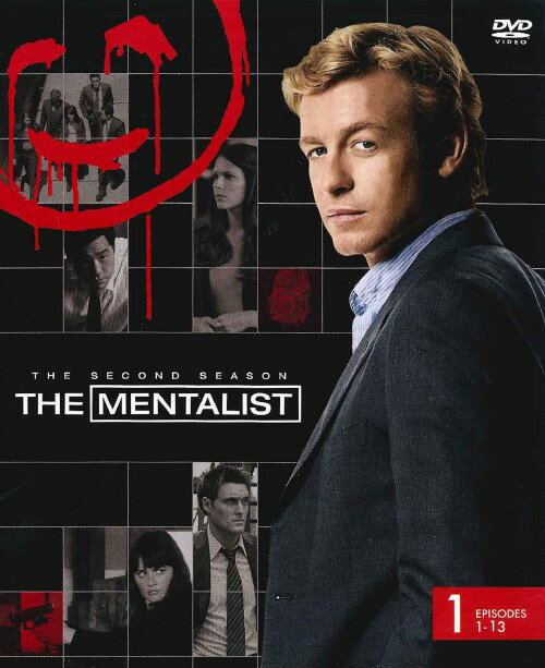 乐天商城 - 【中古】1．THE MENTALIST/メンタリスト 2nd セット 【DVD】／サイモン・ベイカーDVD／海外TVドラマ