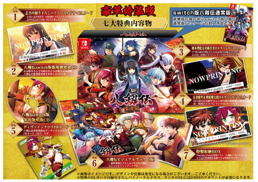 【中古】八剱伝 豪華特装版 (限定版)ソフト:ニンテンドーSwitchソフト/アドベンチャー・ゲーム 【中古】八剱伝 豪華特装版 (限定版)ソフト:ニンテンドーSwitchソフト/アドベンチャー・ゲーム