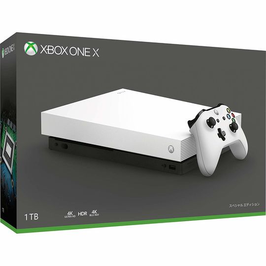 【中古・箱説あり・付属品あり・傷なし】Xbox One X ホワイトスペシャルエディションXboxOne ゲーム機本体