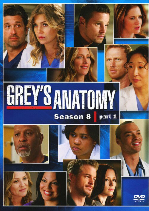 【中古】1．グレイズ・アナトミー 8th コレクターズ BOX 【DVD】／エレン・ポンピオDVD／海外TVドラマ