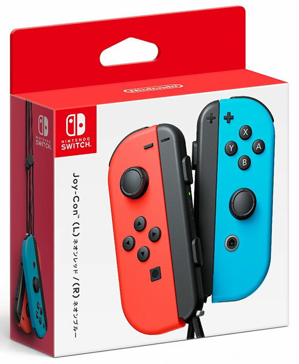 【新品】Joy－Con(L) ネオンレッド／(R) ネオンブ