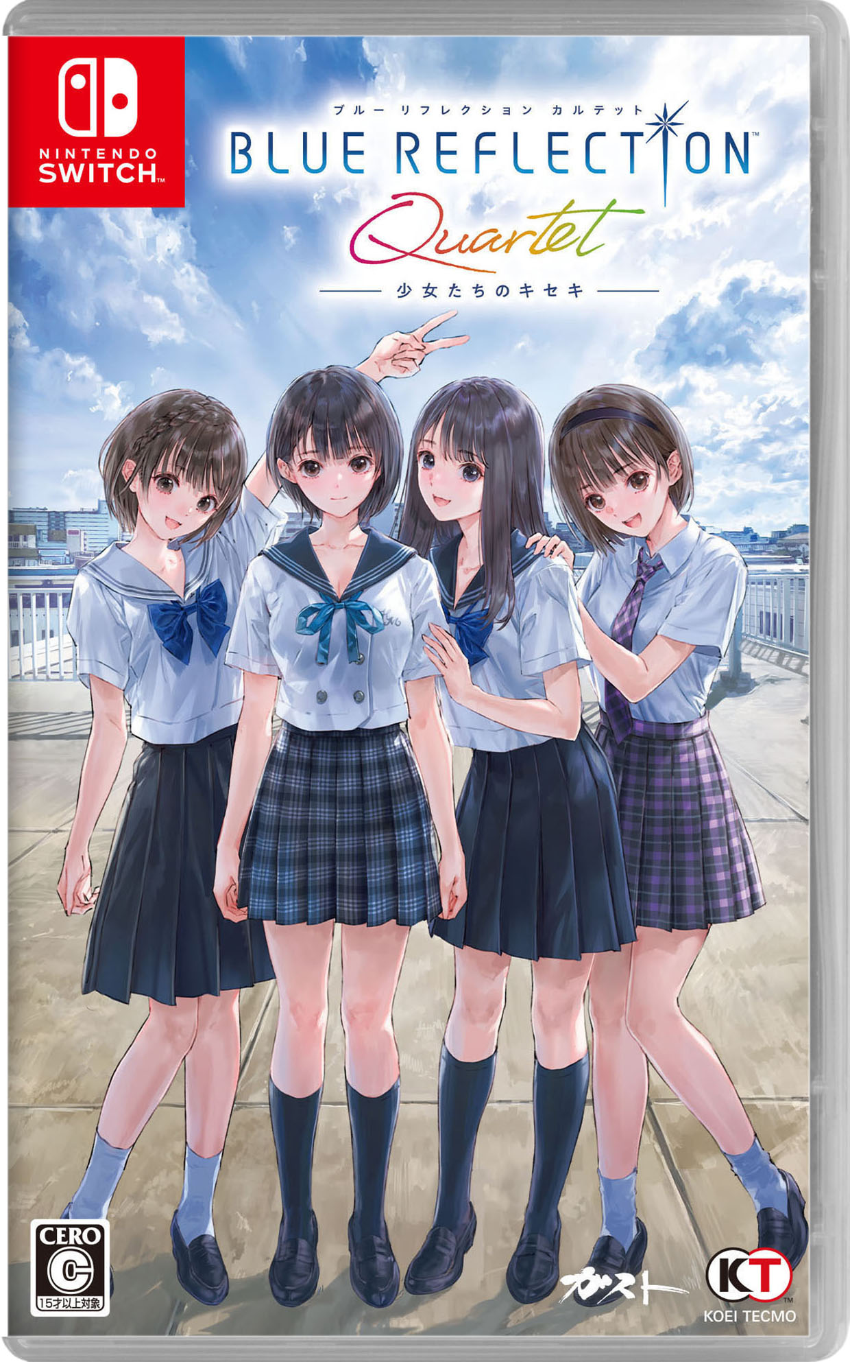 【中古】BLUE REFLECTION Quartet： 少女たちのキセキソフト:ニンテンドーSwitchソフト／ロールプレイング・ゲーム