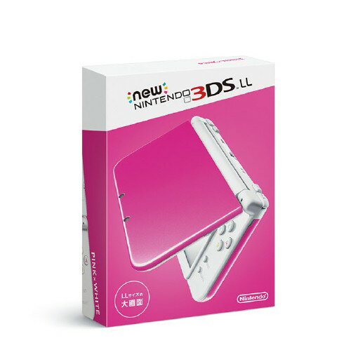 【新品】Newニンテンドー3DS　LL　ピンク×ホワイトニンテンドー3DS　ゲーム機本体