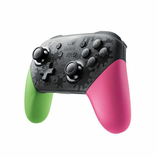 【中古】Nintendo Switch Proコントローラー スプラトゥーン2エディション周辺機器...