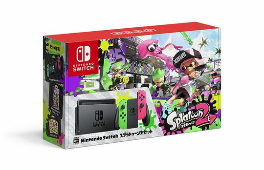 【中古 箱説あり 付属品あり 傷なし】Nintendo Switch スプラトゥーン2セット (ソフトの付属は無し)ニンテンドーSwitch ゲーム機本体