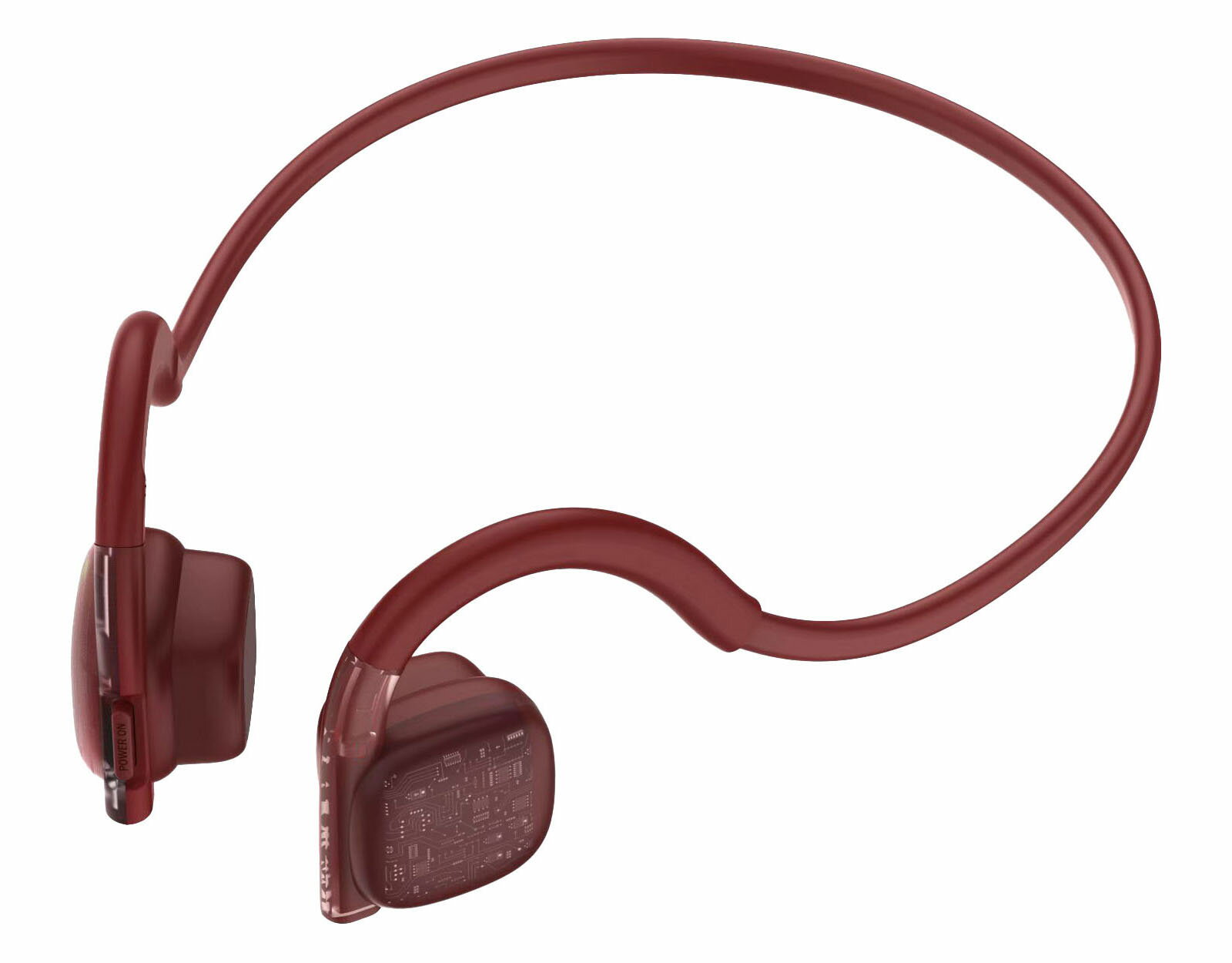 【新品ポイント2倍 1/9 20:00〜1/16 1:59】【新品】【GR】骨伝導ワイヤレスヘッドホンIPX6 BH330 RE／ゲオ家電／AVアクセサリー