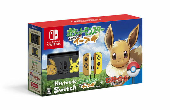 【中古・箱説あり・付属品あり・傷なし】Nintendo Switch ポケットモンスター Let’s Go！ イーブイセット (モンスタ…