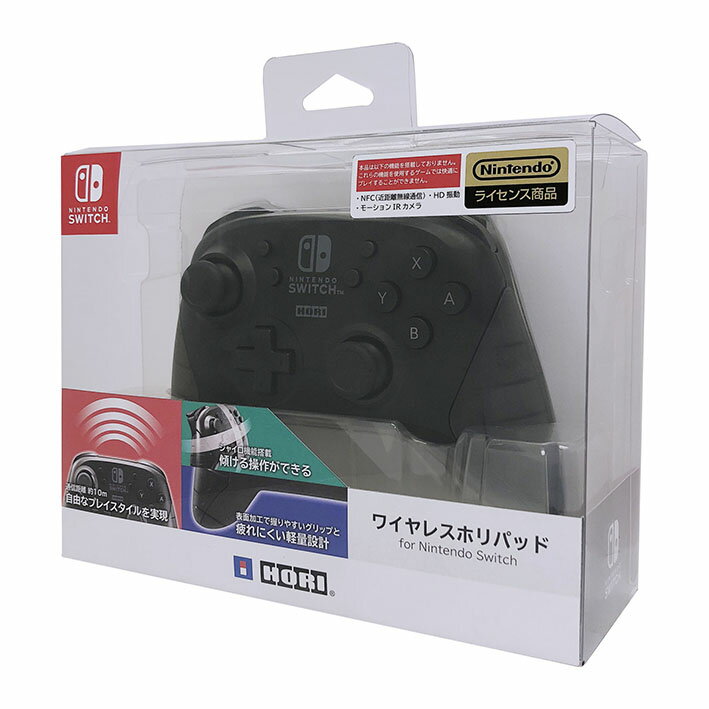 【新品】ワイヤレスホリパッド for Nintendo Switch周辺機器(ソノ他メーカー)ソフト／その他・ゲーム