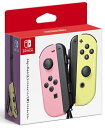 【新品】Joy－Con(L) パステルピンク／(R) パステルイエロー周辺機器(メーカー純正)ソフト／コントローラ・ゲーム