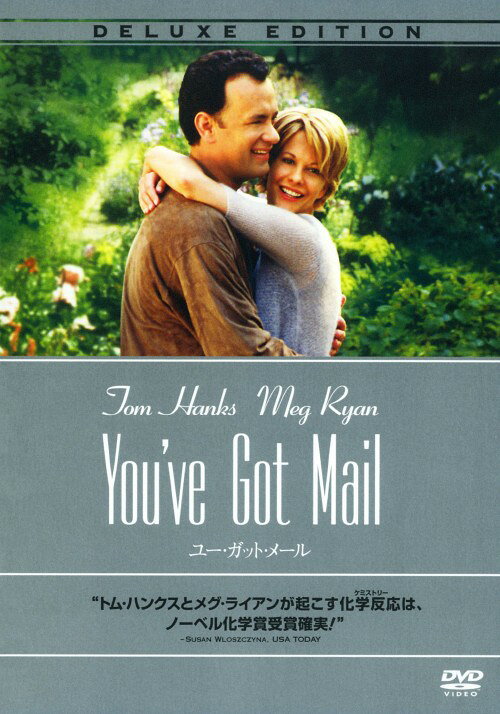タイトル ユー・ガット・メール 特別版 【DVD】 &nbsp; ユーガットメール アーティスト名 メグ・ライアン ジャンル 洋画ラブロマンスラブストーリー 発売日 2008/06/11発売 規格番号 DLV-Y16419 JAN 4988135708410 「めぐり逢えたら」のメグ・ライアン＆トム・ハンクス共演で贈る、キュートでロマンティックなラブストーリー。2人の男女を、一通のEメールが結びつける。正体を明かさないからこそ素直に本音を語り合えた2人。しかし実は2人は仕事上の最大のライバルだった…。果たして、この恋の行方は？ ※中古商品の場合、商品名に「初回」や「限定」・「○○付き」（例　Tシャツ付き）等の記載がございましても、特典等は原則付属しておりません。また、中古という特性上ダウンロードコード・プロダクトコードも保証の対象外です。コードが使用できない等の返品はお受けできません。ゲーム周辺機器の箱・取扱説明書及び、ゲーム機本体のプリインストールソフト、同梱されているダウンロードコードは初期化をしていますので、保証の対象外となっております。 尚、商品画像はイメージです。 ※2点以上お買い求めのお客様へ※ 当サイトの商品は、ゲオの店舗と共有しております。 商品保有数の関係上、異なる店舗から発送になる場合があり、お届けの荷物が複数にわかれたり、到着日時が異なる可能性がございます。（お荷物が複数になっても、送料が重複する事はございません） 尚、複数にわけて発送した場合、お荷物にはその旨が記載されておりますので、お手数ですが、お荷物到着時にご確認いただけますよう、お願い申し上げます。 ※ご登録頂いた配送先住所内容の不備等により、弊社へ商品が返還された場合は自動的にキャンセル処理となりますので、配送先住所の登録の際には、お間違いのないよう、くれぐれもご注意お願い申し上げます。 ※商品の状態問合せに関しまして、弊社は複数の拠点で商品の管理を行っておりますので、お答えができません。 ※当サイトの在庫について 当サイトの商品は店舗と在庫共有をしており、注文の重複や、商品の事故等が原因により、ご注文頂いた後に、 キャンセルさせていただく場合がございます。 楽天ポイントの付与・買いまわり店舗数のカウント等につきましても、発送確定した商品のみの対象になりますので、キャンセルさせて頂いた商品につきましては、補償の対象外とさせていただきます。 ご了承の上ご注文下さい。