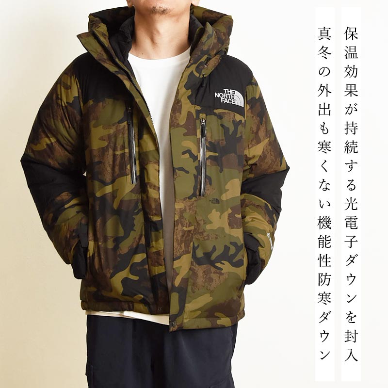 正規取扱店 ザ・ノース・フェイス ノースフェイス THE NORTH FACE ノベルティ バルトロ ライト ジャケット 迷彩 カモ メンズ ダウンジャケット アウター アウトドア キャンプ ND92341【gs0】