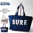 【セール/30%OFF】アンティバルリスティック ANTI BALLISTIC 2WAY 帆布 ショルダーバッグ トートバッグ レディース メンズ サーフ かば...